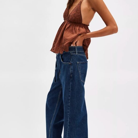 Free People East bay cuffed jeans - Picture 2 of 5